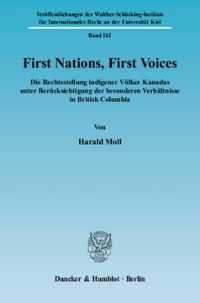 First Nations, First Voices