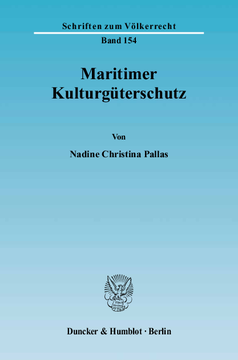 Maritimer Kulturgüterschutz Maritimer Kulturgüterschutz