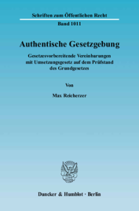 Authentische Gesetzgebung