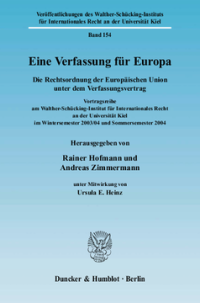 Eine Verfassung für Europa