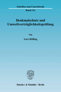 Denkmalschutz und Umweltverträglichkeitsprüfung