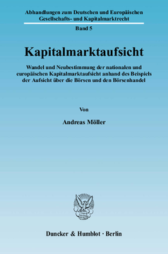 Kapitalmarktaufsicht Kapitalmarktaufsicht