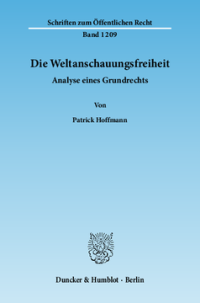 Die Weltanschauungsfreiheit