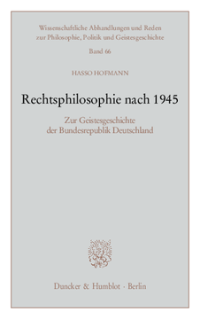 Rechtsphilosophie nach 1945