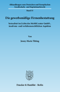 Die gewerbsmäßige Firmenbestattung