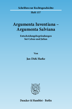 Argumenta Iuventiana – Argumenta Salviana Argumenta Iuventiana – Argumenta Salviana