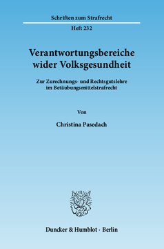 Verantwortungsbereiche wider Volksgesundheit Verantwortungsbereiche wider Volksgesundheit