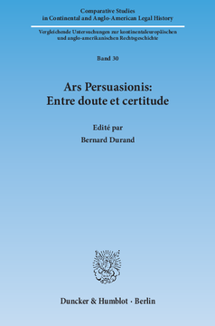 Ars Persuasionis: Entre doute et certitude Ars Persuasionis: Entre doute et certitude