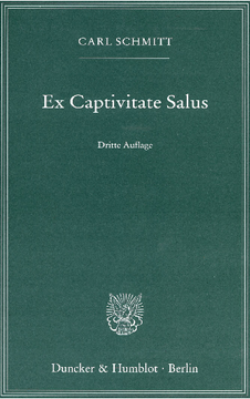 Ex Captivitate Salus Ex Captivitate Salus
