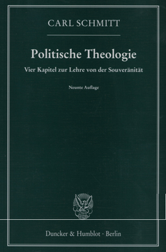 Politische Theologie Politische Theologie