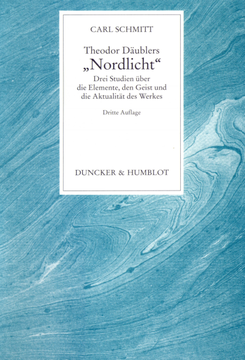 Theodor Däublers »Nordlicht« Theodor Däublers »Nordlicht«