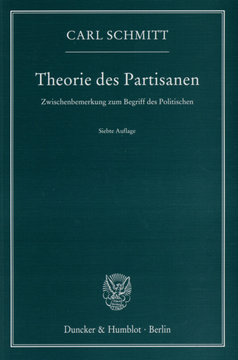 Theorie des Partisanen Theorie des Partisanen