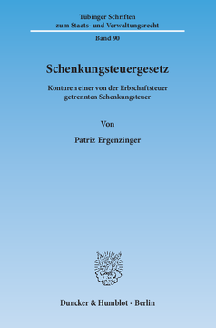 Schenkungsteuergesetz Schenkungsteuergesetz