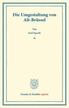 Die Umgestaltung von Alt-Brüssel Die Umgestaltung von Alt-Brüssel