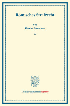 Römisches Strafrecht Römisches Strafrecht