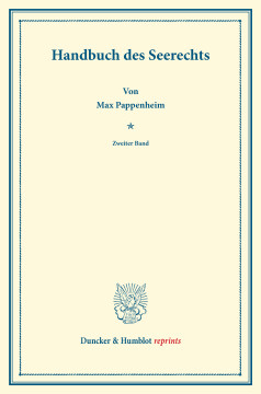Handbuch des Seerechts Handbuch des Seerechts