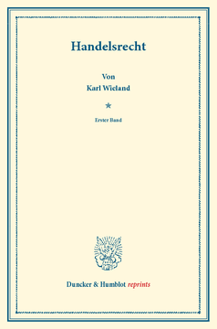 Handelsrecht Handelsrecht