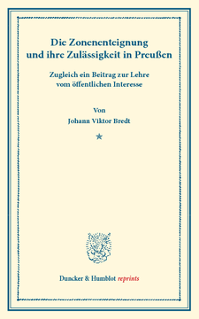 Die Zonenenteignung Die Zonenenteignung