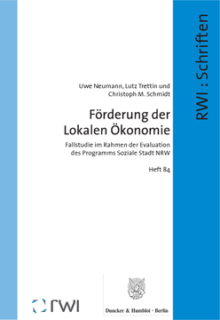 Förderung der Lokalen Ökonomie Förderung der Lokalen Ökonomie