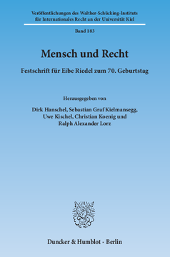 Mensch und Recht Mensch und Recht
