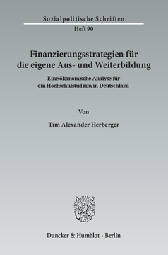 Finanzierungsstrategien für die eigene Aus- und Weiterbildung Finanzierungsstrategien für die eigene Aus- und Weiterbildung