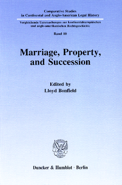 Marriage, Property and Succession Marriage, Property and Succession