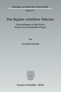 Das Regime verkehrter Toleranz