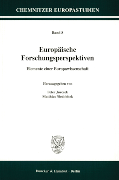 Europäische Forschungsperspektiven Europäische Forschungsperspektiven