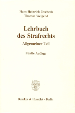 Lehrbuch des Strafrechts Lehrbuch des Strafrechts