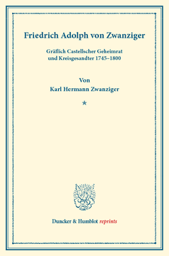 Friedrich Adolph von Zwanziger, Friedrich Adolph von Zwanziger,