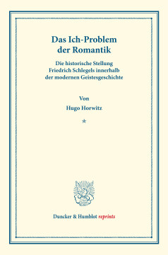 Das Ich-Problem der Romantik Das Ich-Problem der Romantik