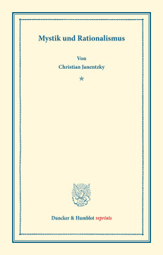 Mystik und Rationalismus Mystik und Rationalismus