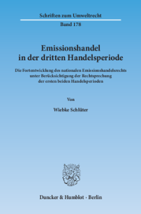 Emissionshandel in der dritten Handelsperiode