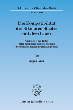 Die Kompatibilität des säkularen Staates mit dem Islam Die Kompatibilität des säkularen Staates mit dem Islam