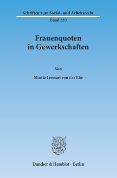 Frauenquoten in Gewerkschaften Frauenquoten in Gewerkschaften