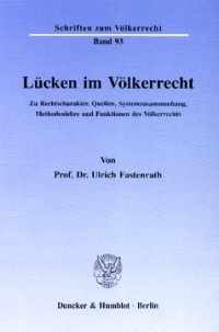 Lücken im Völkerrecht