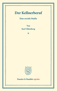 Der Kellnerberuf