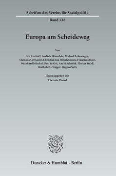 Europa am Scheideweg Europa am Scheideweg