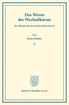 Das Wesen des Wechselkurses Das Wesen des Wechselkurses