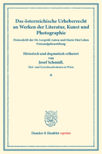 Das österreichische Urheberrecht