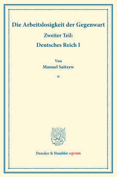 Die Arbeitslosigkeit der Gegenwart Die Arbeitslosigkeit der Gegenwart