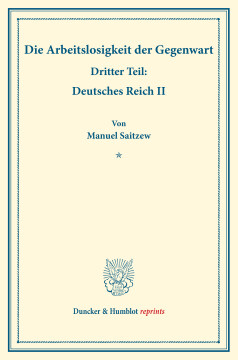 Die Arbeitslosigkeit der Gegenwart Die Arbeitslosigkeit der Gegenwart