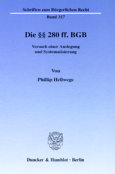 Die §§ 280 ff. BGB Die §§ 280 ff. BGB