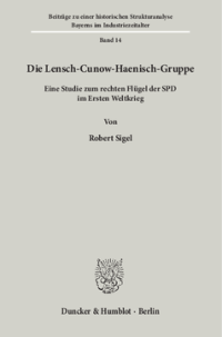 Die Lensch-Cunow-Haenisch-Gruppe