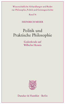 Politik und Praktische Philosophie Politik und Praktische Philosophie