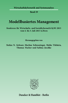 Modellbasiertes Management Modellbasiertes Management