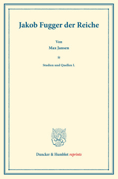 Jakob Fugger der Reiche Jakob Fugger der Reiche