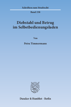 Diebstahl und Betrug im Selbstbedienungsladen Diebstahl und Betrug im Selbstbedienungsladen