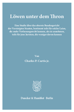 Löwen unter dem Thron Löwen unter dem Thron