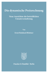 Die dynamische Preisrechnung